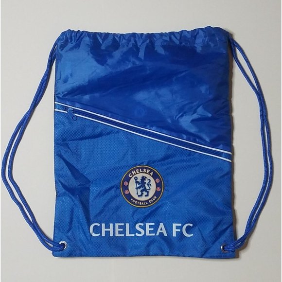 Pre-owned Chelsea FC Gym Sack Bag Drawstring Backpack - Picture 2 of 4